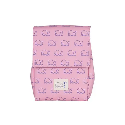 Geantă de prânz Milan 460, cu 2 cutii, 3.5 L, roz deschis