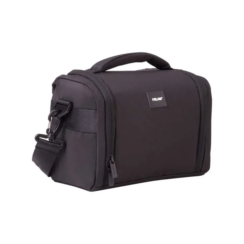 Geantă de prânz Milan Shadow, 5 L, neagră