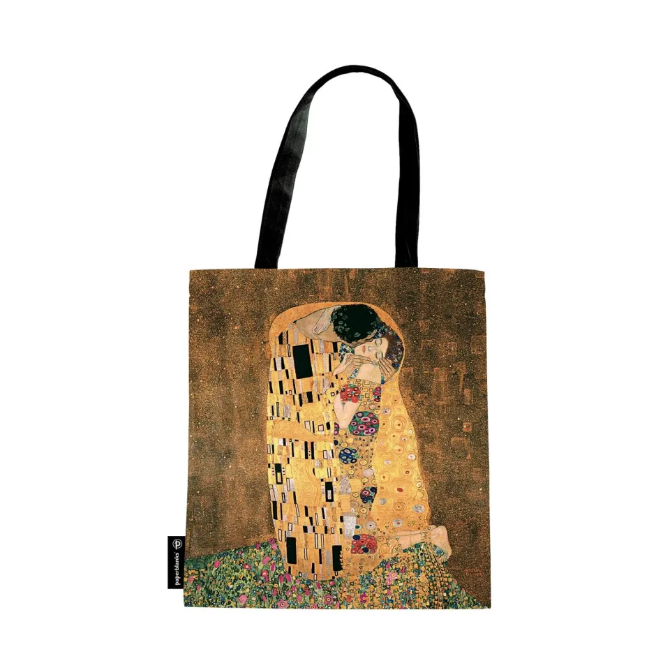 Paperblanks Geantă Klimt - The Kiss, textil, 380 x 380 mm