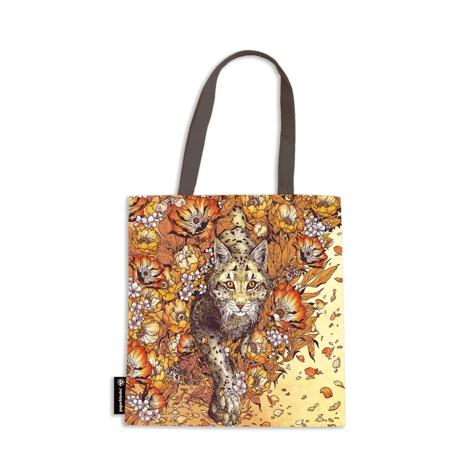 Paperblanks Geantă Lynx Rising, textil, 380 x 380 mm