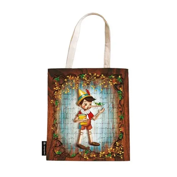 Paperblanks Pinocchio Geantă tote, textil, 380 x 380 mm