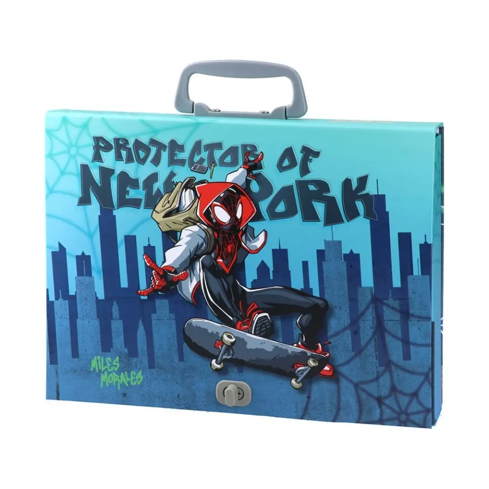 Geantă Best Buy Academy pentru documente, cu mâner, Spider-Man, A4