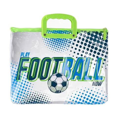 Junior Case Geantă fină pentru documente, fotbal, PVC