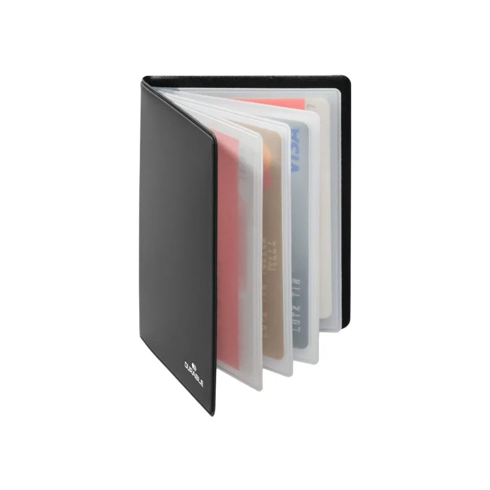 Durable Mapă pentru documente Secure, protecție RFID, negru