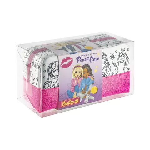 Penar Moxy pentru creioane colorate Besties, cu 6 markere