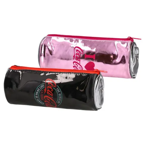 Penar Statovac Coca Cola Cans, un singur fermoar, asortat