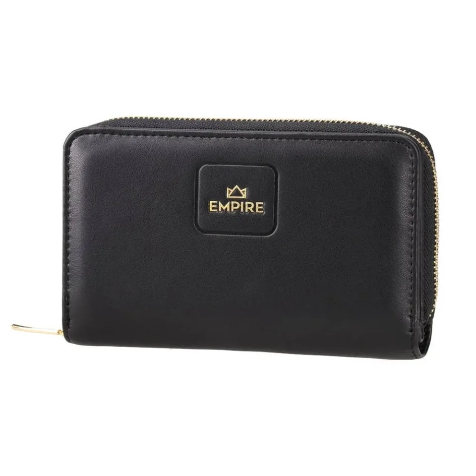 Portofel Empire Lucia, pentru femei, mediu, negru
