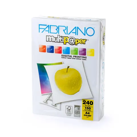 Fabriano Carton Copy Multipaper, A4, 240 g/m², lucios, 150 file
