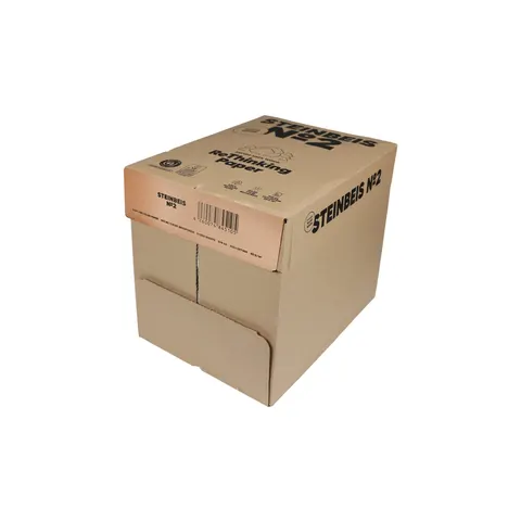 Hârtie de copiator Steinbeis N2, CIE 85, 100% reciclată, A4, 80 g/m2, 500 coli, 5 pachete