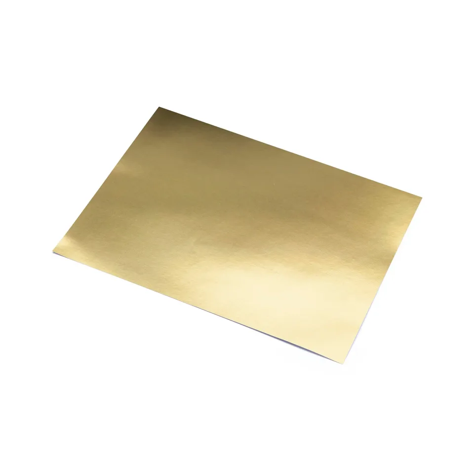 Fabriano Folie de aluminiu, 225 g/m², 50 x 65 cm, auriu