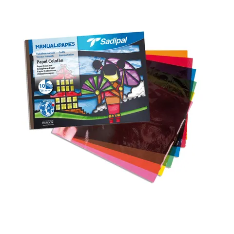 Fabriano Craft Cellophane Set, 30 g/m2, 32 x 24 cm, 10 culori