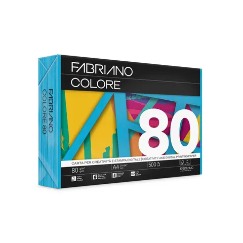 Fabriano Hârtie de copiator Colore, A4, 80 g/m², albastru închis, 500 file