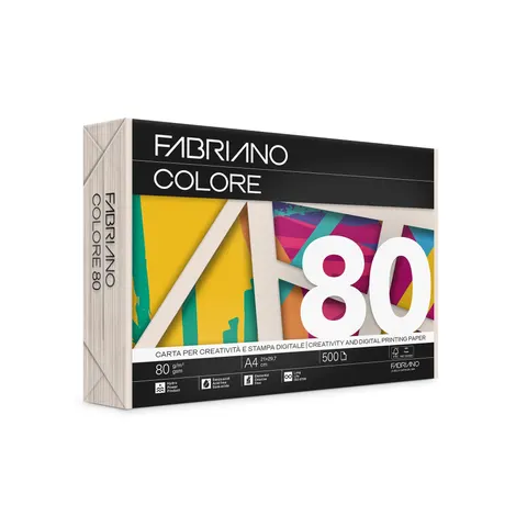 Fabriano Hârtie de copiator Colore, A4, 80 g/m², fildeș, 500 file
