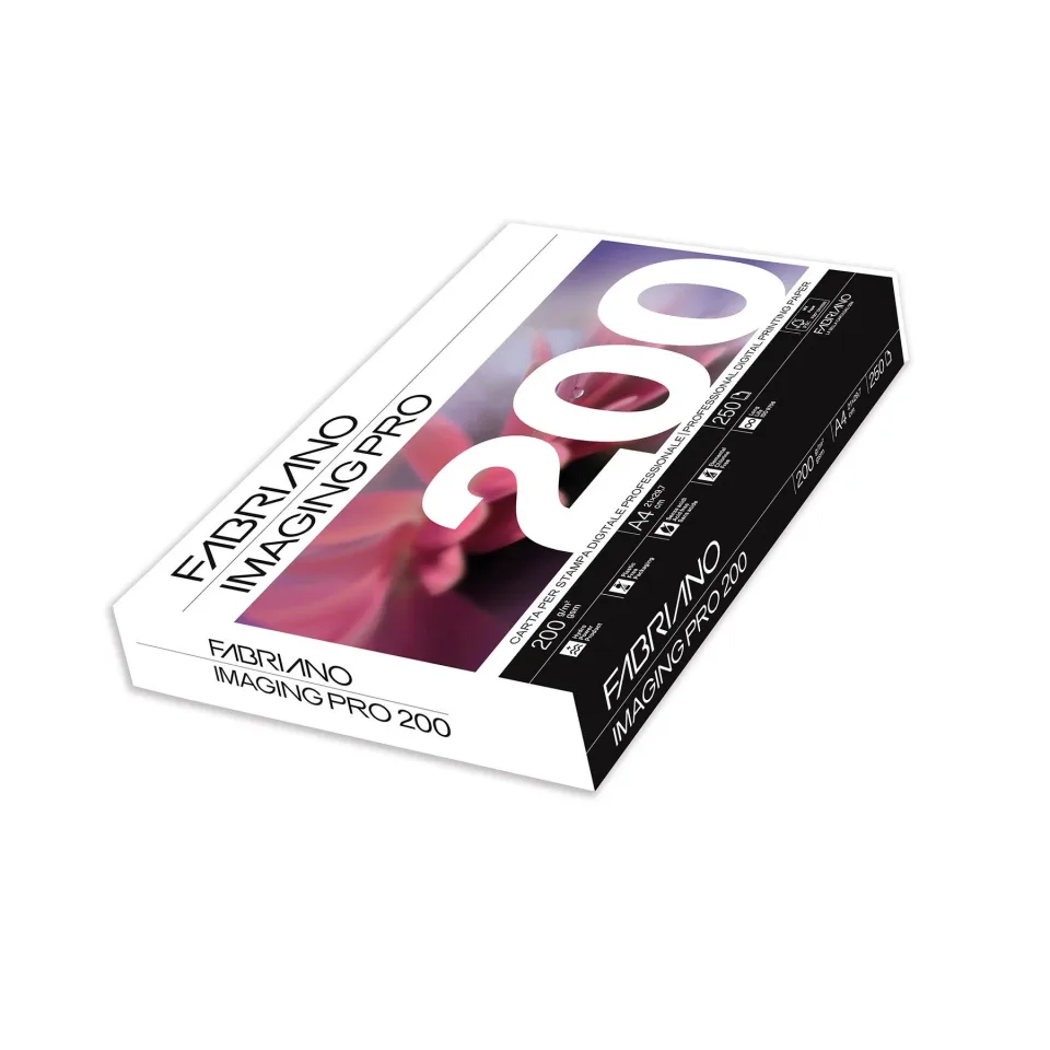 Hârtie de copiator Fabriano Imaging Pro, A4, 200 g/m?, lucioasă, 250 coli