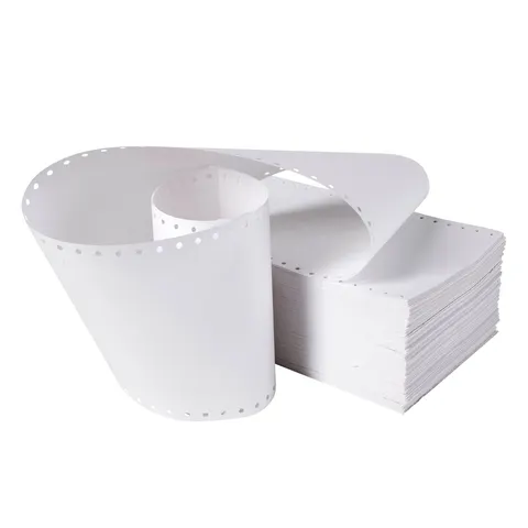 Hârtie continuă pentru imprimantă, 240 mm, 11'', 1 strat, albă