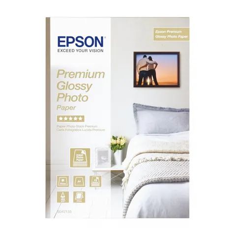 Epson Photo Paper Premium Glossy S042155, A4, 255 g/m2, 15 coli