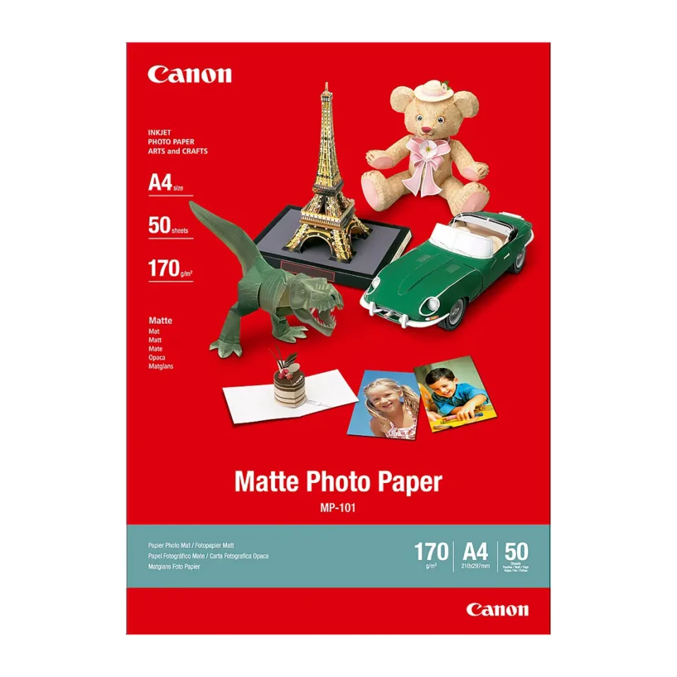Canon Photo Paper MP-101, A4, 170 g/m², mat, 50 coli