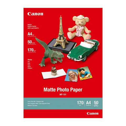 Canon Photo Paper MP-101, A4, 170 g/m², mat, 50 coli