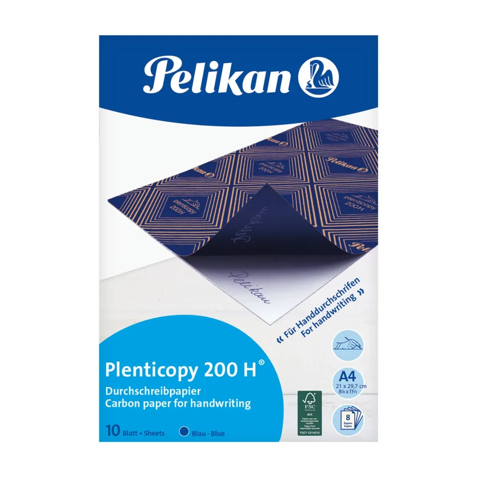 Pelikan Hârtie carbon pentru scris de mână, A4, 10 coli