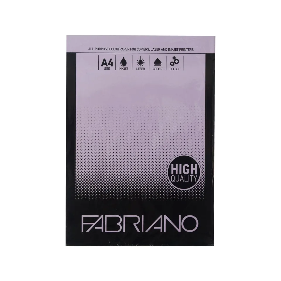 Fabriano Copy Paper Copy Tinta, A4, 80 g/m2, lavandă, 50 coli