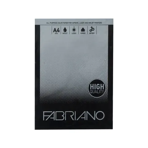 Hârtie pentru copiator Fabriano Copy Tinta, A4, 80 g/m², gri, 50 coli