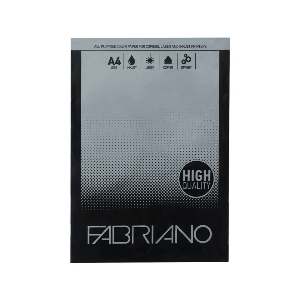 Hârtie pentru copiator Fabriano Copy Tinta, A4, 80 g/m², gri, 50 coli