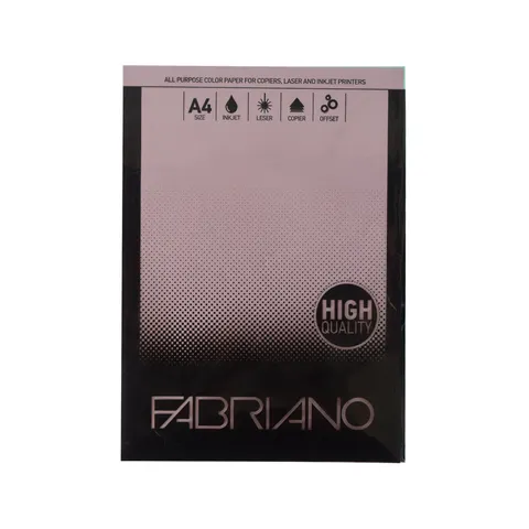 Fabriano Copy Paper Copy Tinta, A4, 80 g/m2, roz deschis, 50 coli