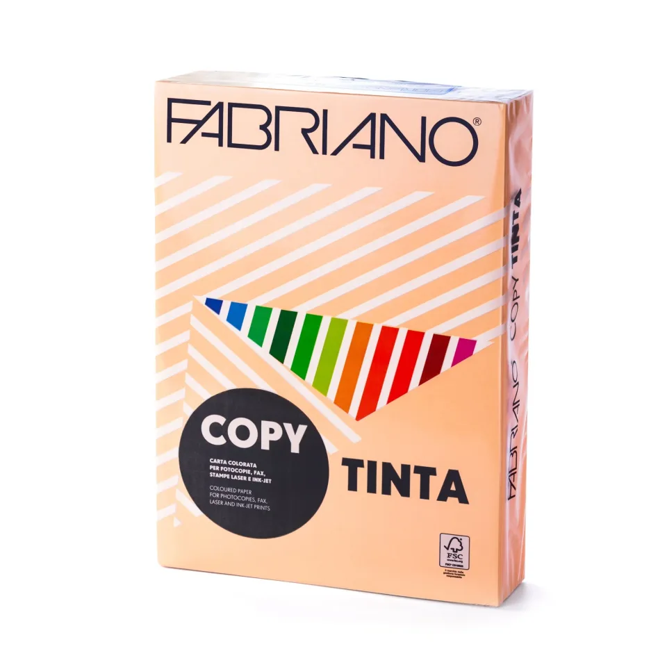 Hartie de copiator Fabriano Copy Tinta, A4, 80 g/m2, caise, 500 foi