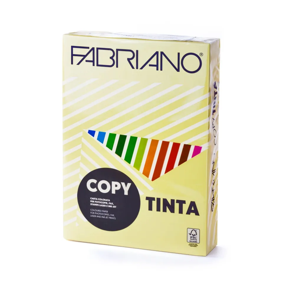 Fabriano Hârtie de copiator Copy Tinta, A4, 80 g/m², banană, 500 file