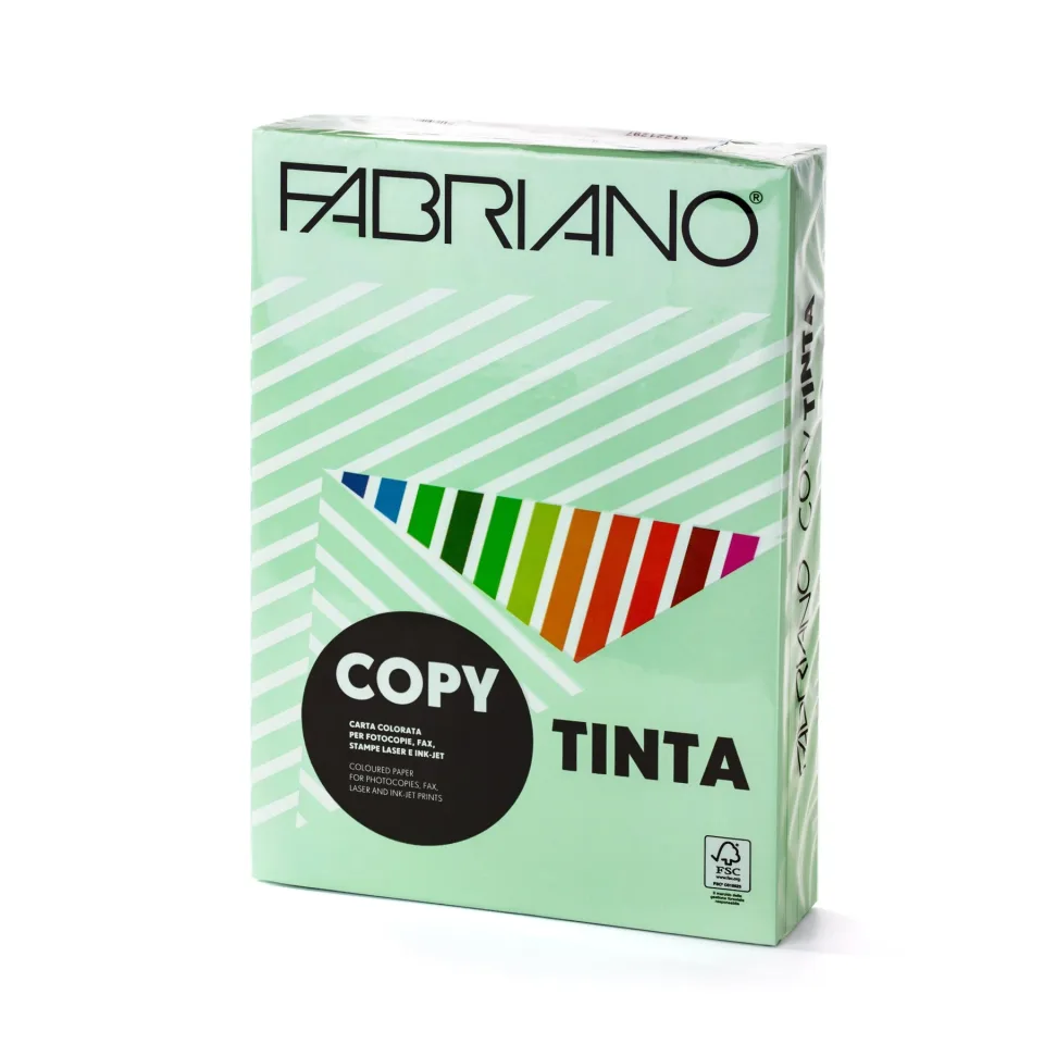 Fabriano Copy Paper Copy Tinta, A4, 80 g/m?, verde deschis, 500 foi