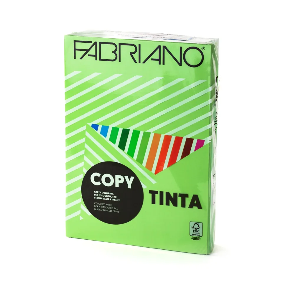 Fabriano Hârtie de copiator Copy Tinta, A4, 80 g/m², verde iarbă, 500 file