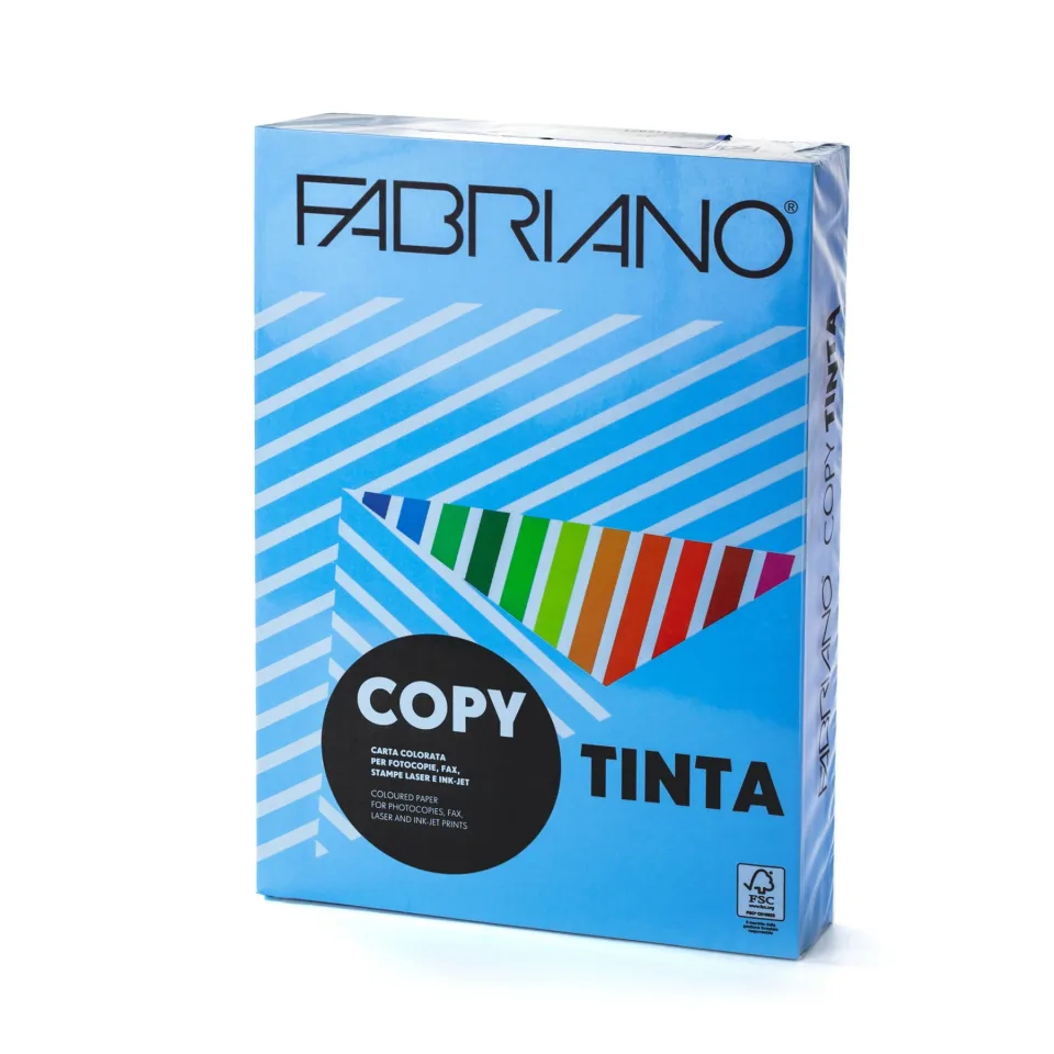 Fabriano Copy Paper Copy Tinta, A4, 80 g/m?, albastru, 500 coli