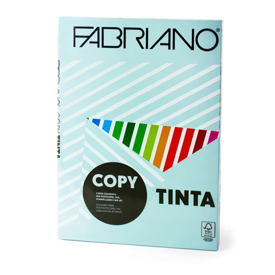 Fabriano Hârtie Copy Tinta, A3, 80 g/m², albastru cer, 250 file