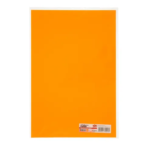 Top Office Hârtie Autoadezivă, 20 x 30 cm, portocaliu, 10 foi