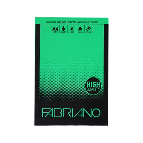 Carton Fabriano Copy, A4, 160 g/m2, verde, 50 coli