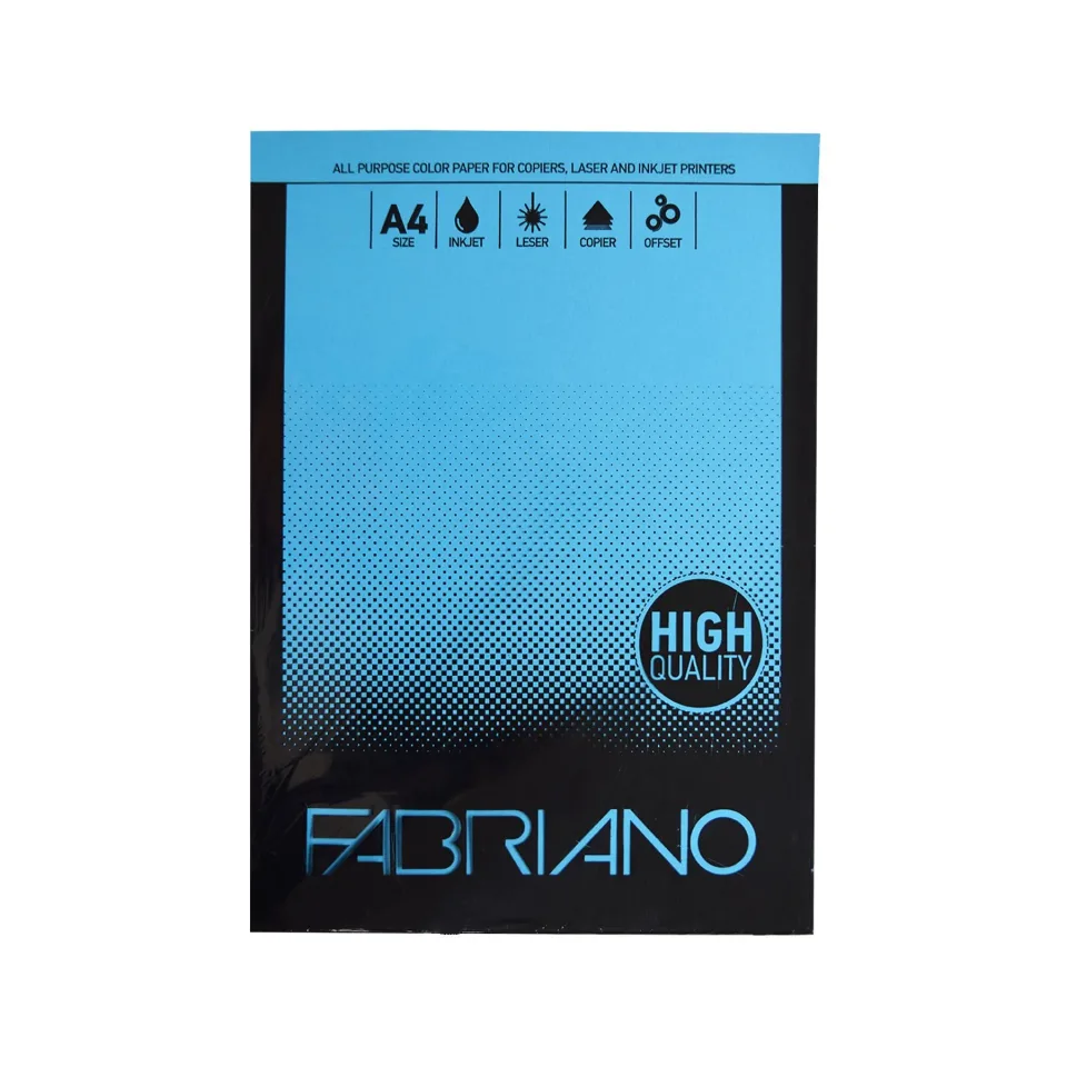 Fabriano Copy Card, A4, 160 g/m?, albastru închis, 50 coli