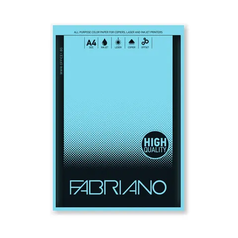 Fabriano Copy board, A4, 160 g/m?, albastru, 50 coli