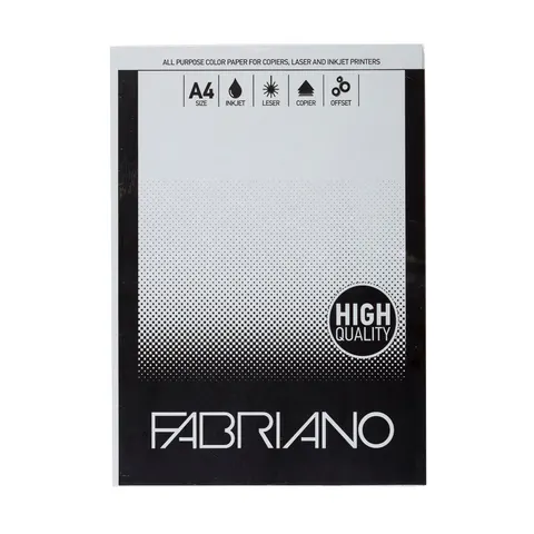 Carton Fabriano Copier, A4, 160 gsm, Gri, 50 Foi