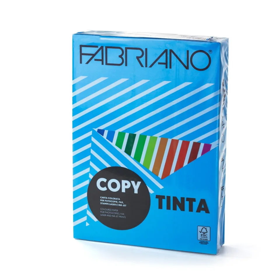 Fabriano Copy carton pentru copiat, A4, 160 g/m2, albastru închis, 250 coli