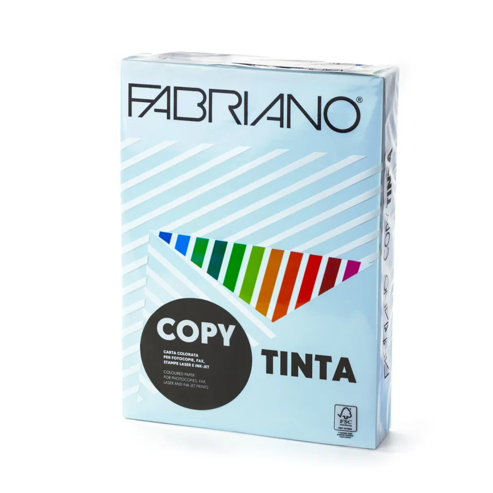 Fabriano Carton Copy, A4, 160 g/m², albastru cer, 250 file