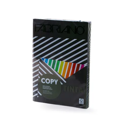 Fabriano Copy card, A4, 200 g/m2, negru, 100 coli