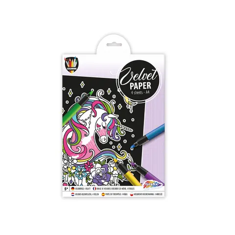Set de Colorat Moxy Velvet – Unicorn