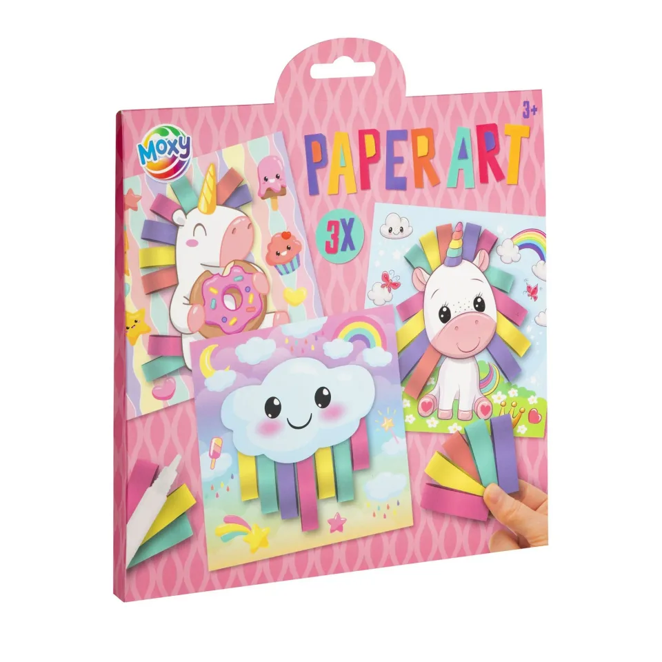 Moxy Artă din hârtie – Unicorn