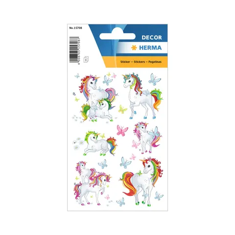 Etichete autoadezive Herma Unicorns, 3 coli