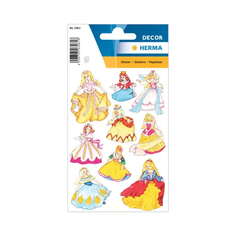 Etichete autocolante Herma Princesses, 3 coli