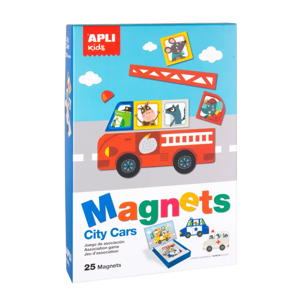 Apli Magnets Cars, pentru copii, educaționale