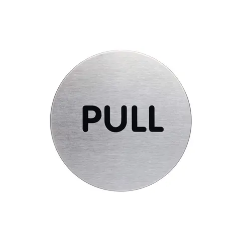 Durable Pictogram - Trage, aluminiu, diametru 65 mm