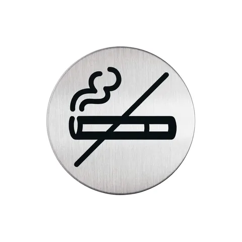 Durable Pictogram - Fumatul interzis, aluminiu, diametru 83 mm