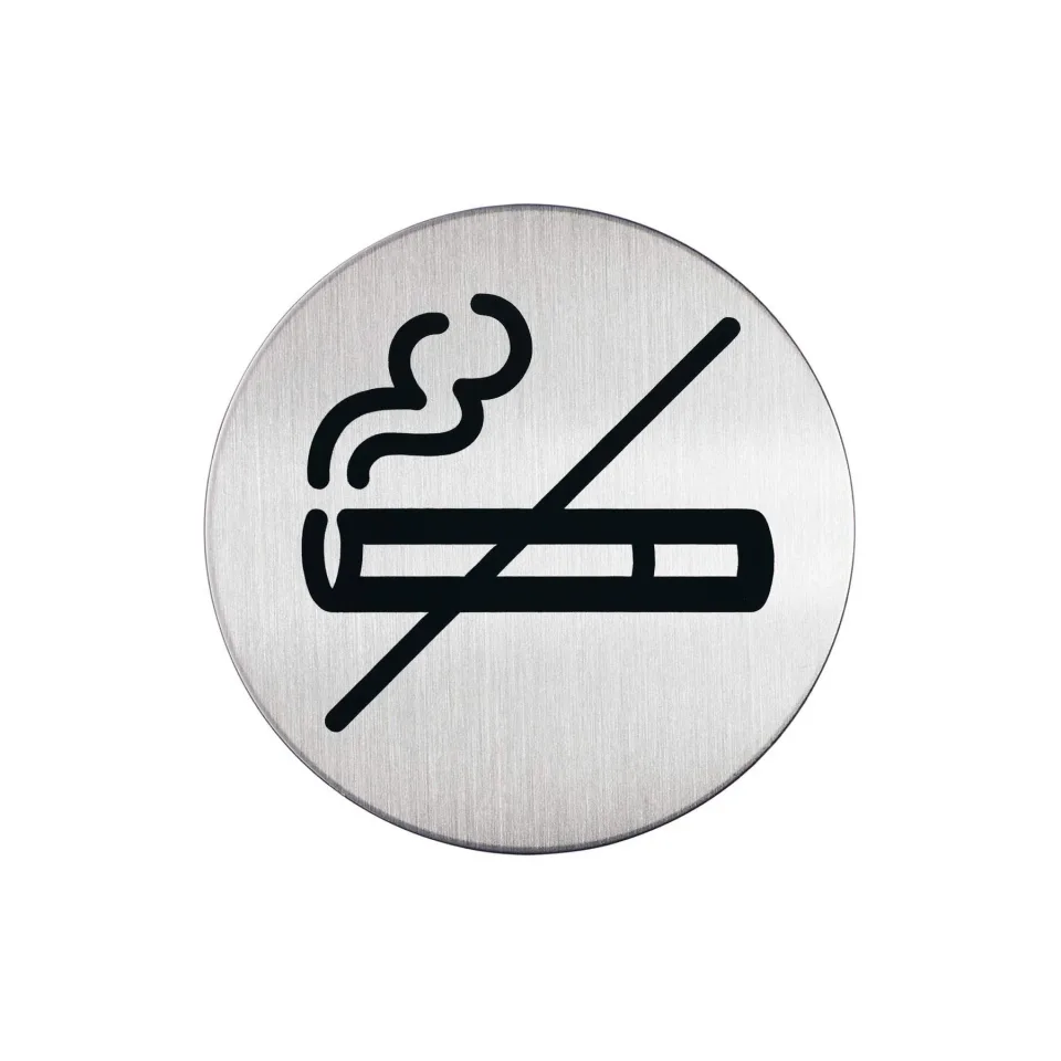Durable Pictogram - Fumatul interzis, aluminiu, diametru 83 mm