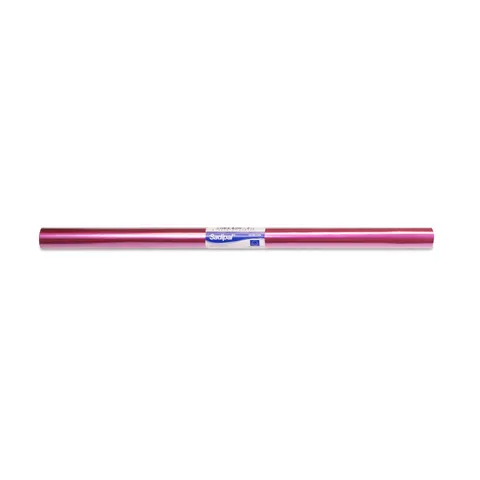 Fabriano Hârtie de Ambalat Aluminiu, Metalic, 65 gsm, 0.5 x 2 m, Magenta